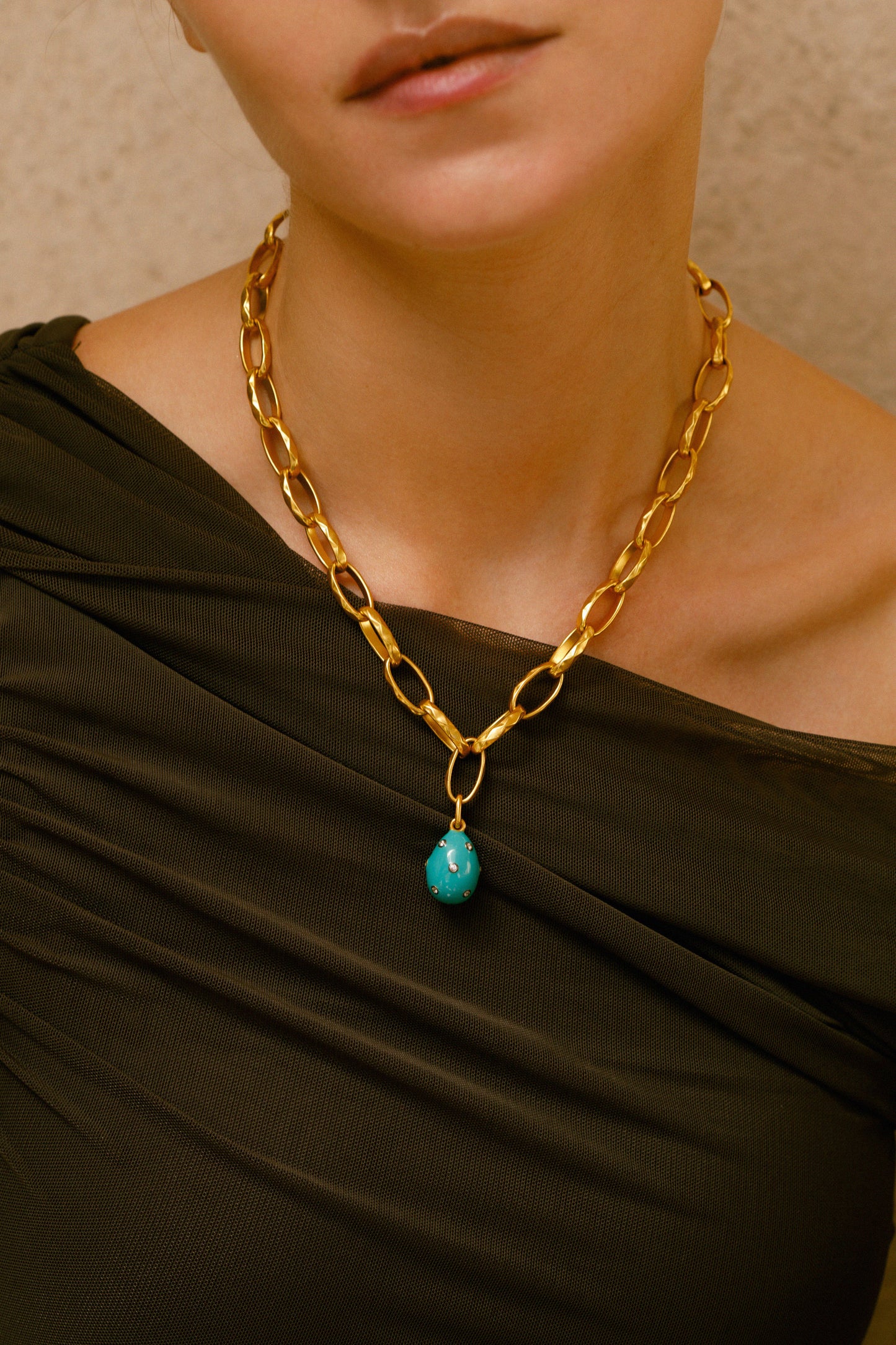 Charm Alina Turquesa