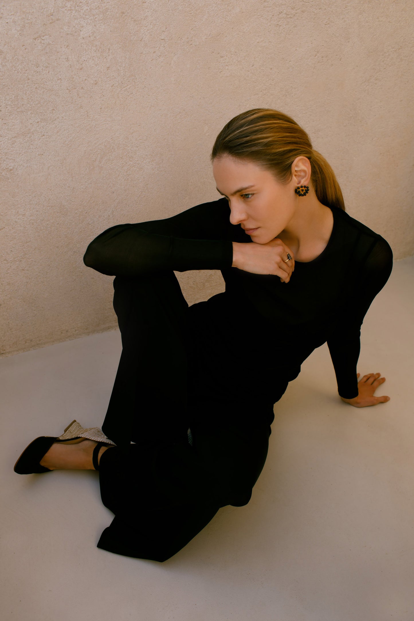 Pendientes Victoria Black