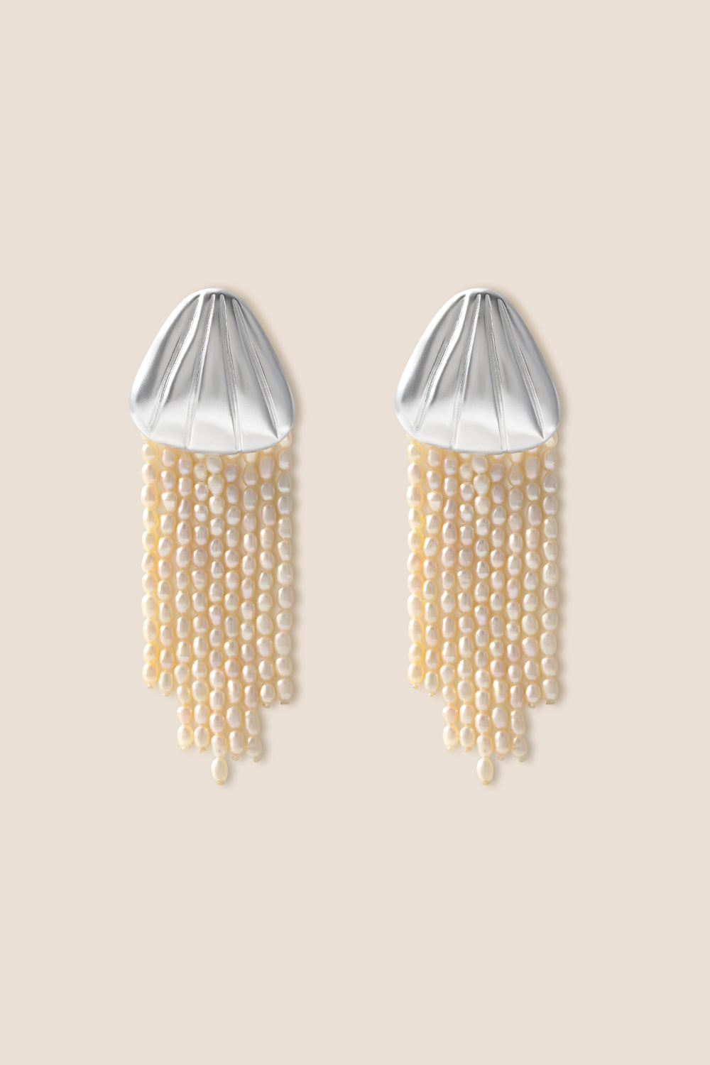 Pendientes Helia Plata